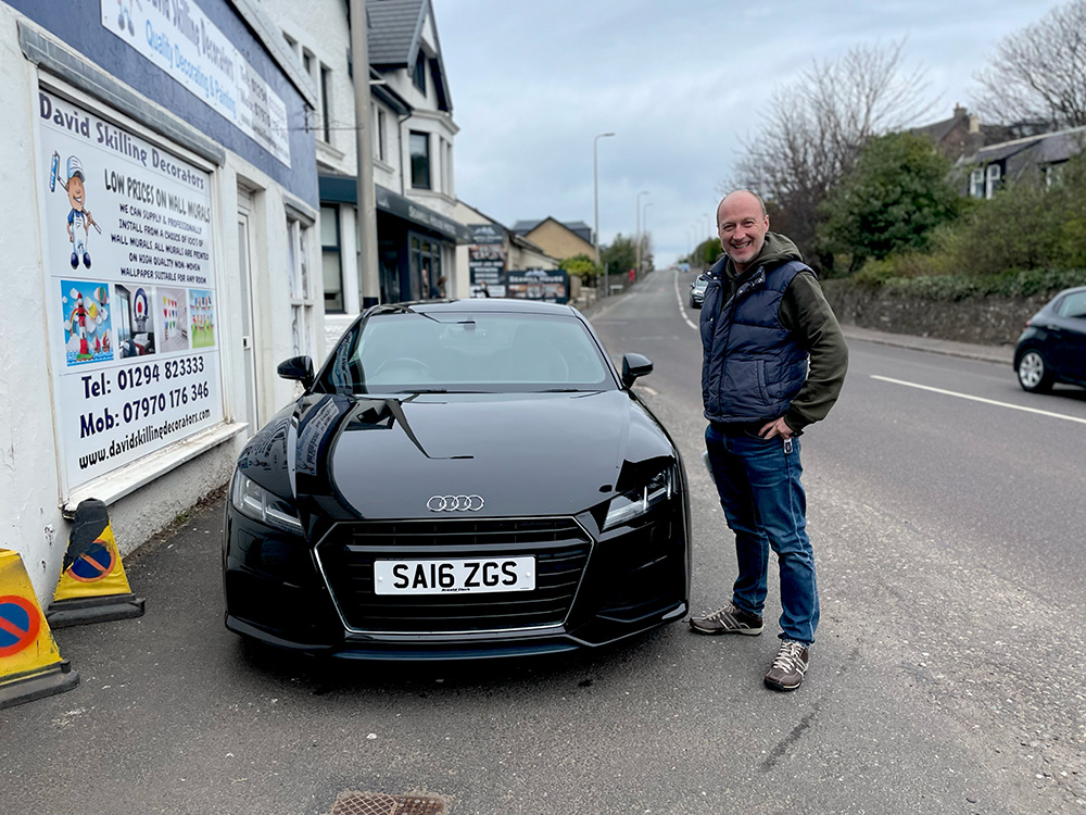Another happy West Coast Motors Ltd customer