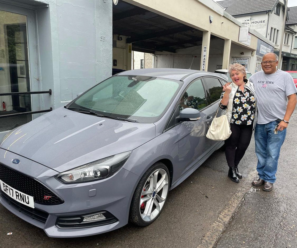 Another happy West Coast Motors Ltd customer